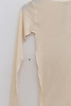BASERANGE CHAD Long Sleeve Shirt TOCHL-RB-WI22 UNDYED